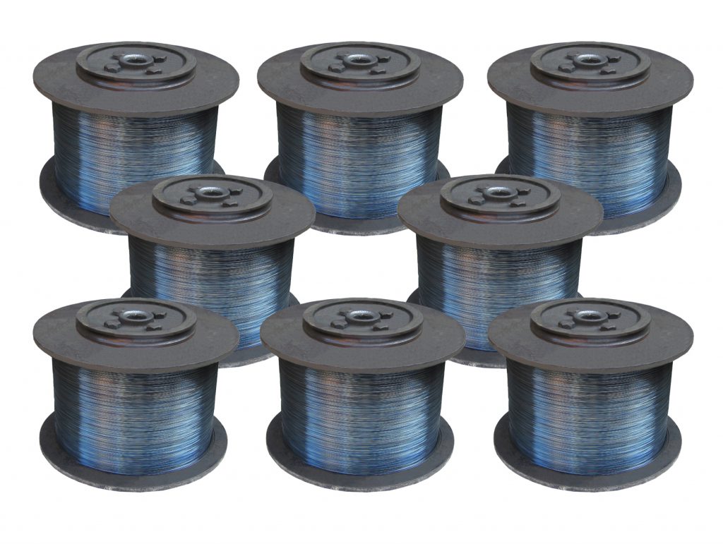 Buled straight steel wire